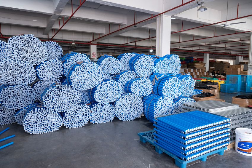 ODEN factory stock and production material reserve